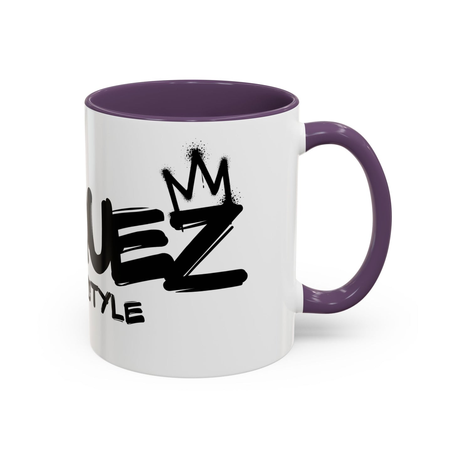 Graffiti Style Accent Coffee Mug - Urban Art for Coffee Lovers