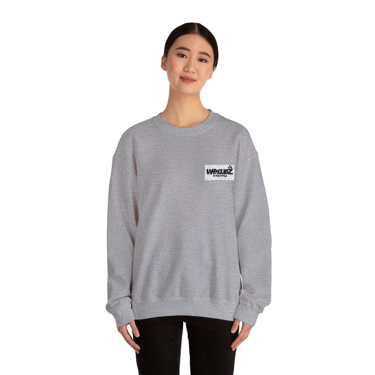 Cozy Unisex Crewneck Sweatshirt with Pocket Design