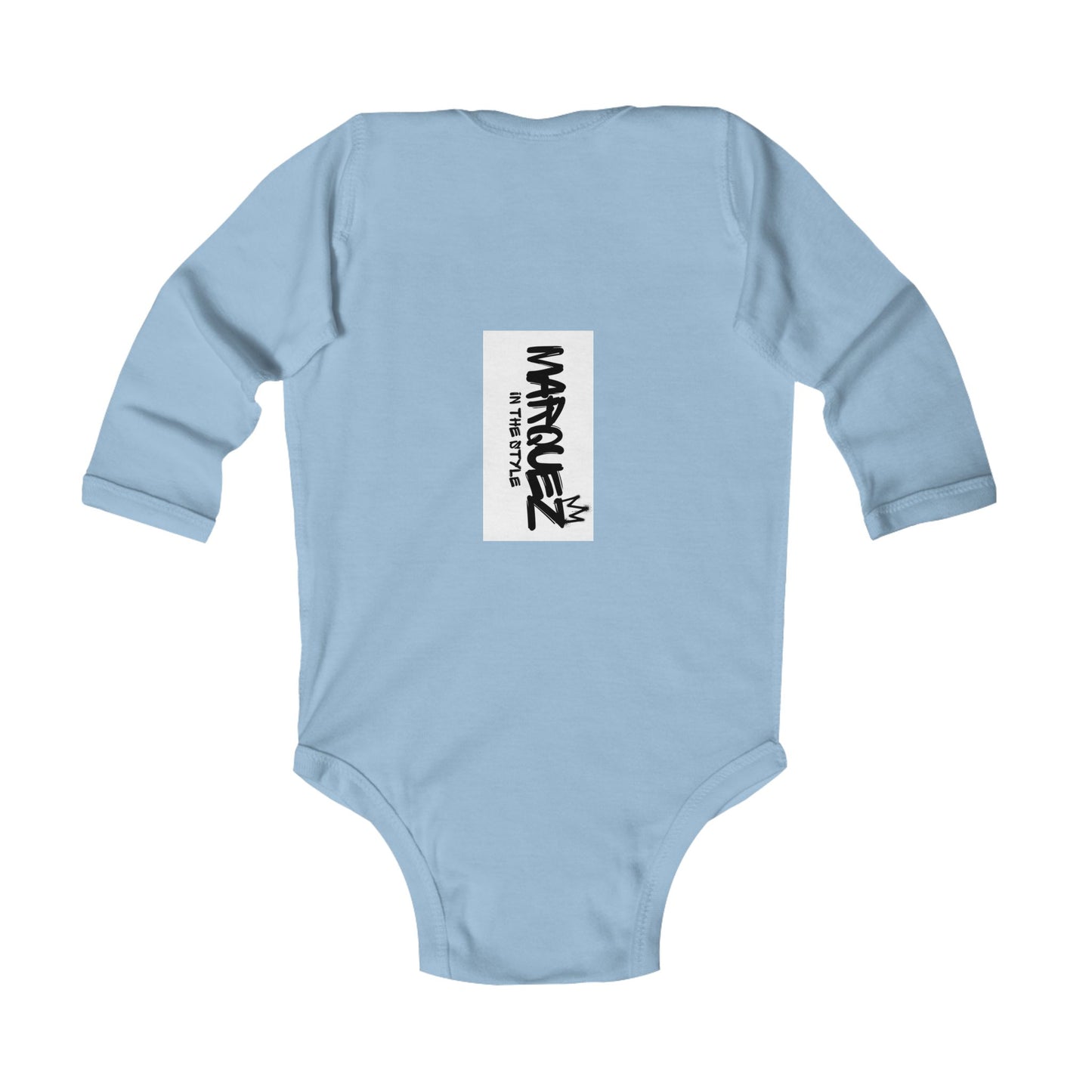 Body de bebé con estilo - "Márquez con estilo" - Conjunto de manga larga para bebé a la moda