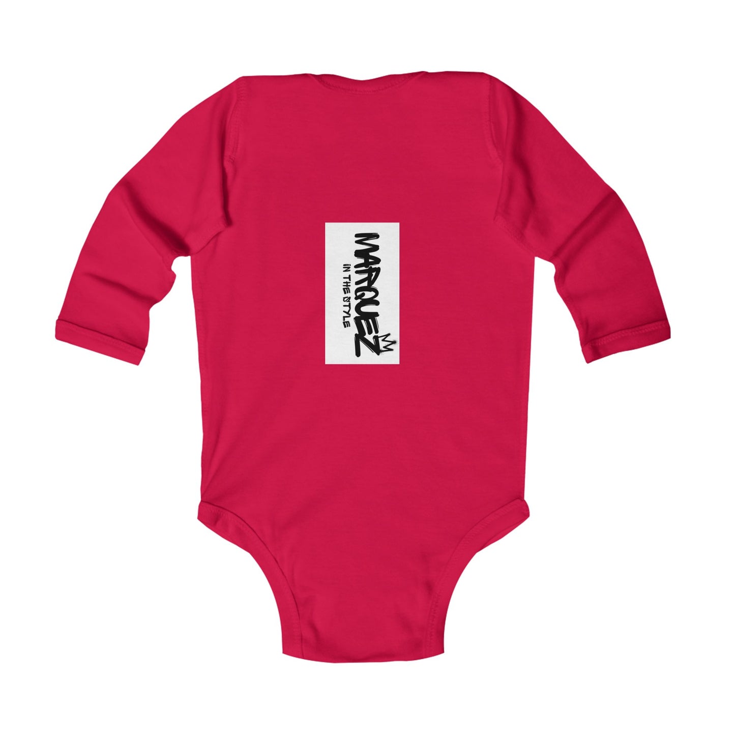 Body de bebé con estilo - "Márquez con estilo" - Conjunto de manga larga para bebé a la moda