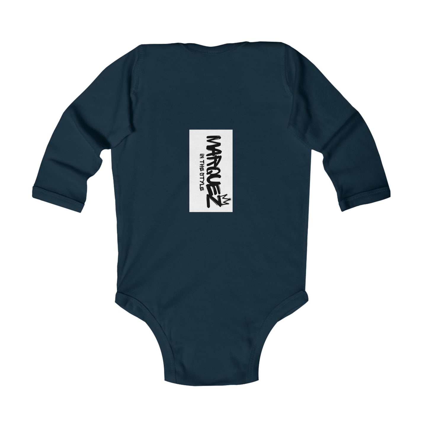 Body de bebé con estilo - "Márquez con estilo" - Conjunto de manga larga para bebé a la moda