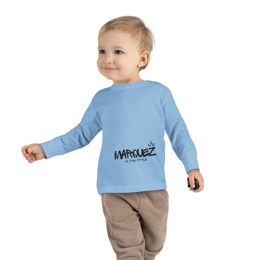 Camiseta de manga larga para niño - "Márquez con este estilo"