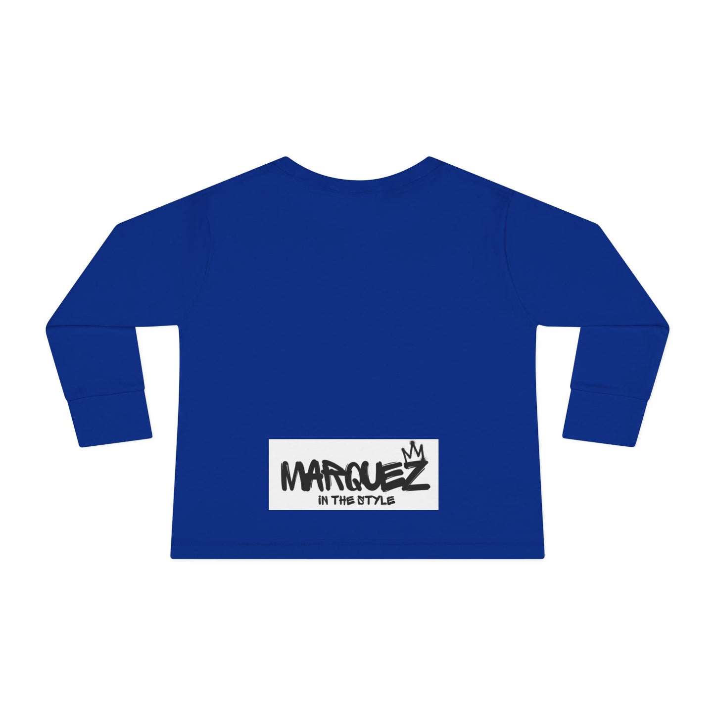 Cool Toddler Long Sleeve Tee - "Marquez In This Style"