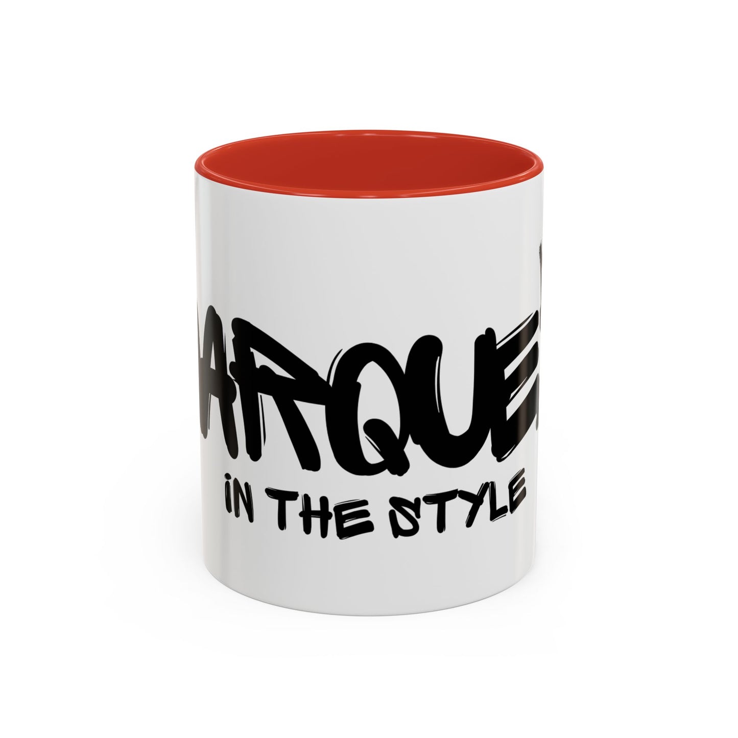Graffiti Style Accent Coffee Mug - Urban Art for Coffee Lovers