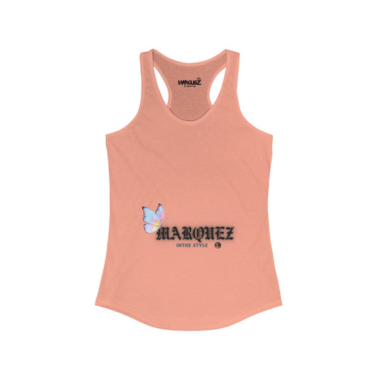 Camiseta sin mangas estilo Márquez para mujer: ropa de verano de moda