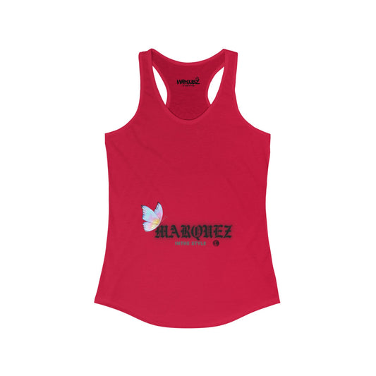 Camiseta sin mangas estilo Márquez para mujer: ropa de verano de moda