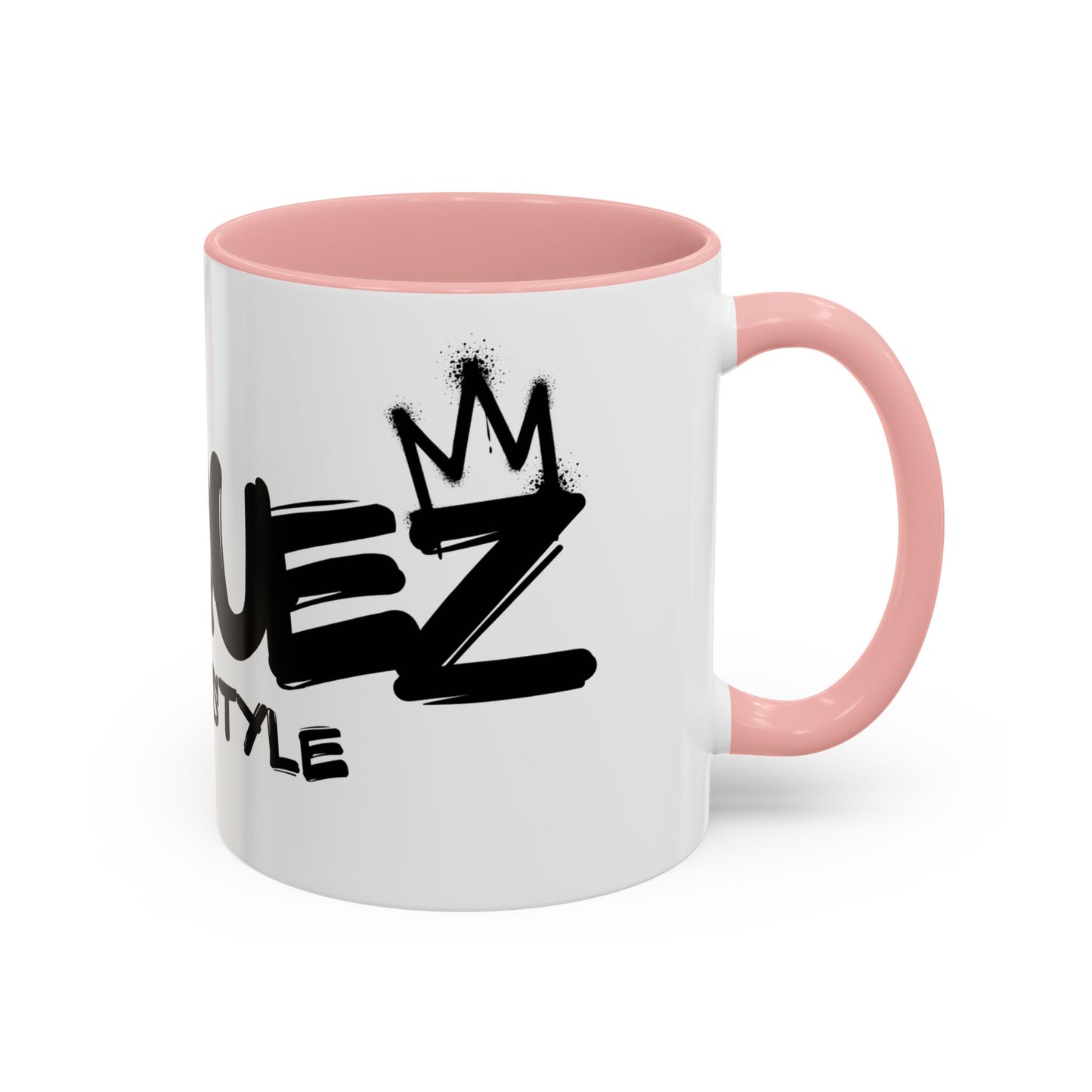 Graffiti Style Accent Coffee Mug - Urban Art for Coffee Lovers