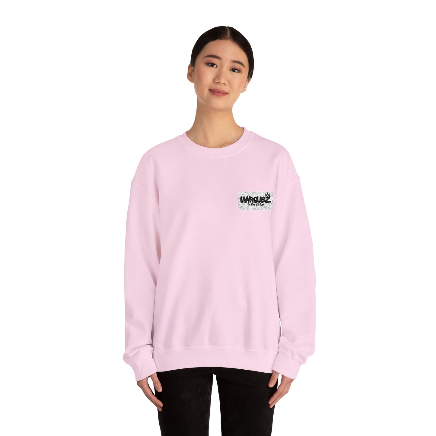 Cozy Unisex Crewneck Sweatshirt with Pocket Design
