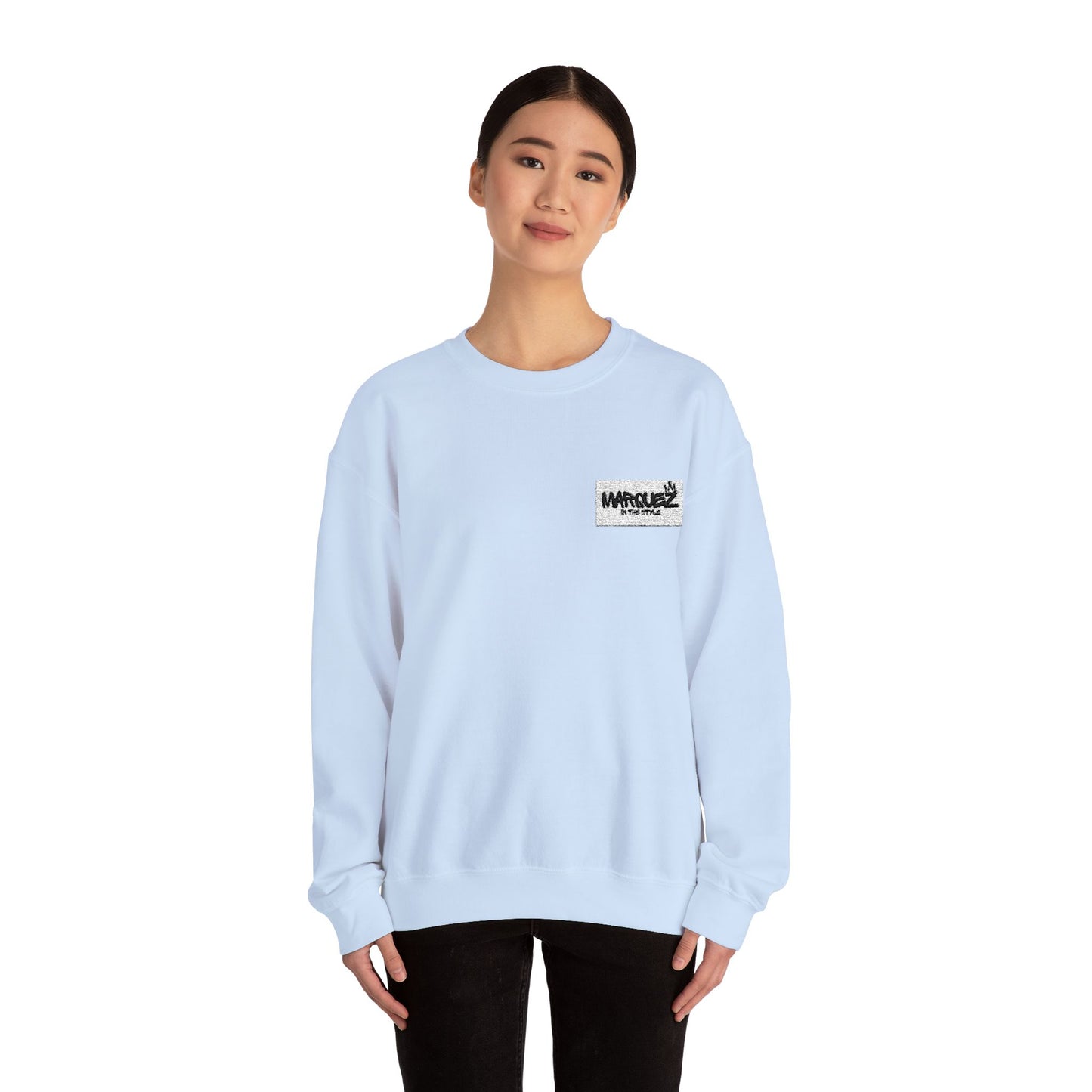Cozy Unisex Crewneck Sweatshirt with Pocket Design