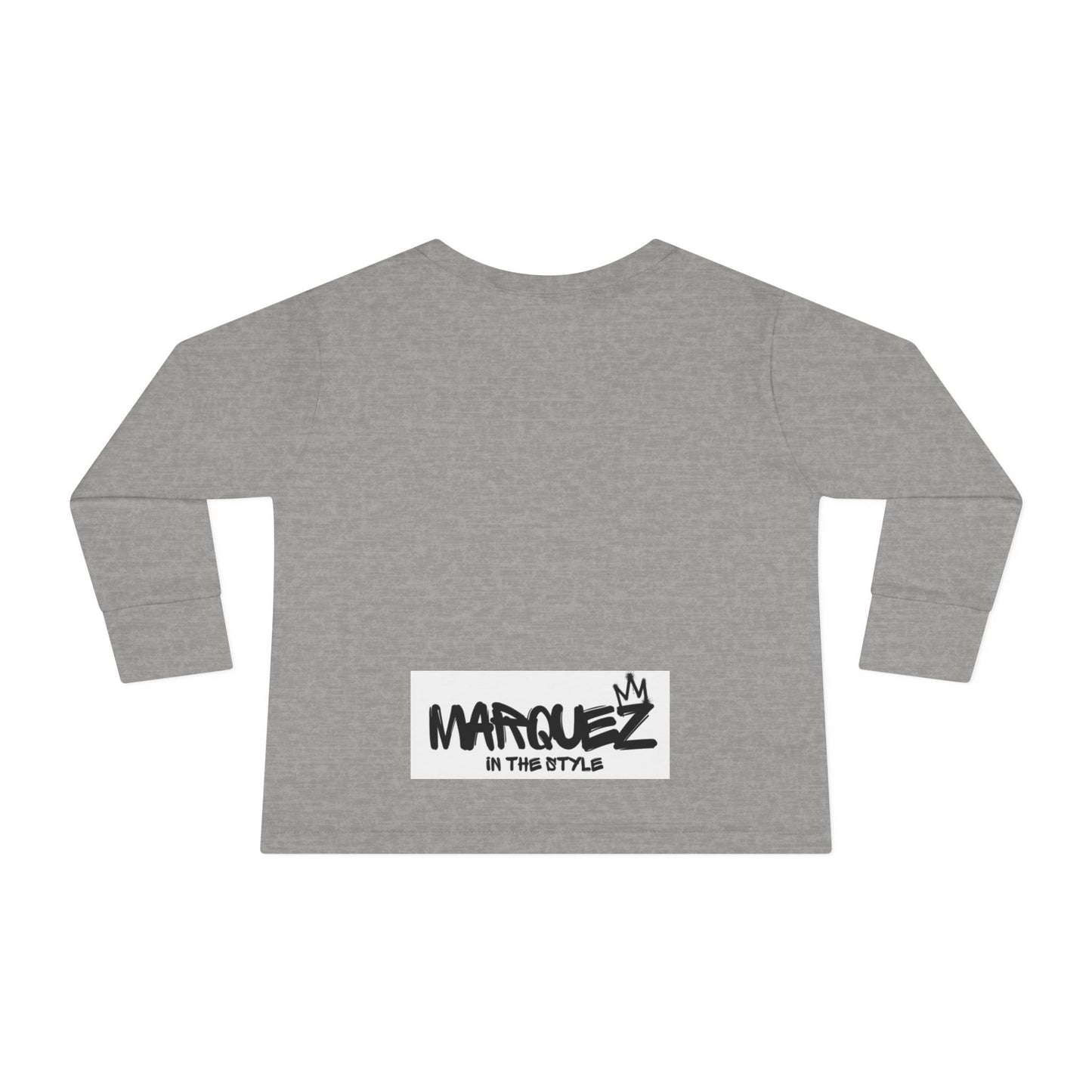 Cool Toddler Long Sleeve Tee - "Marquez In This Style"