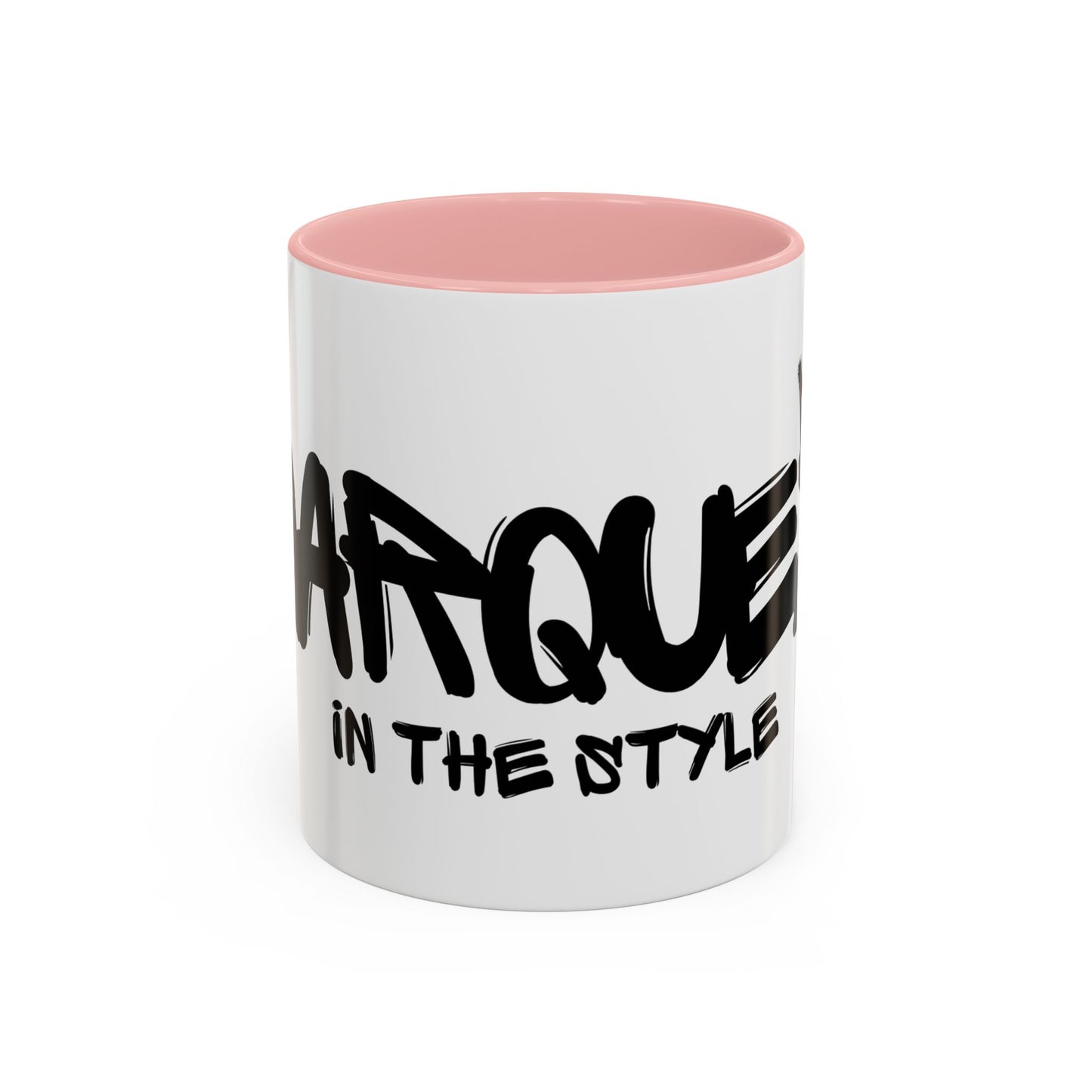 Graffiti Style Accent Coffee Mug - Urban Art for Coffee Lovers