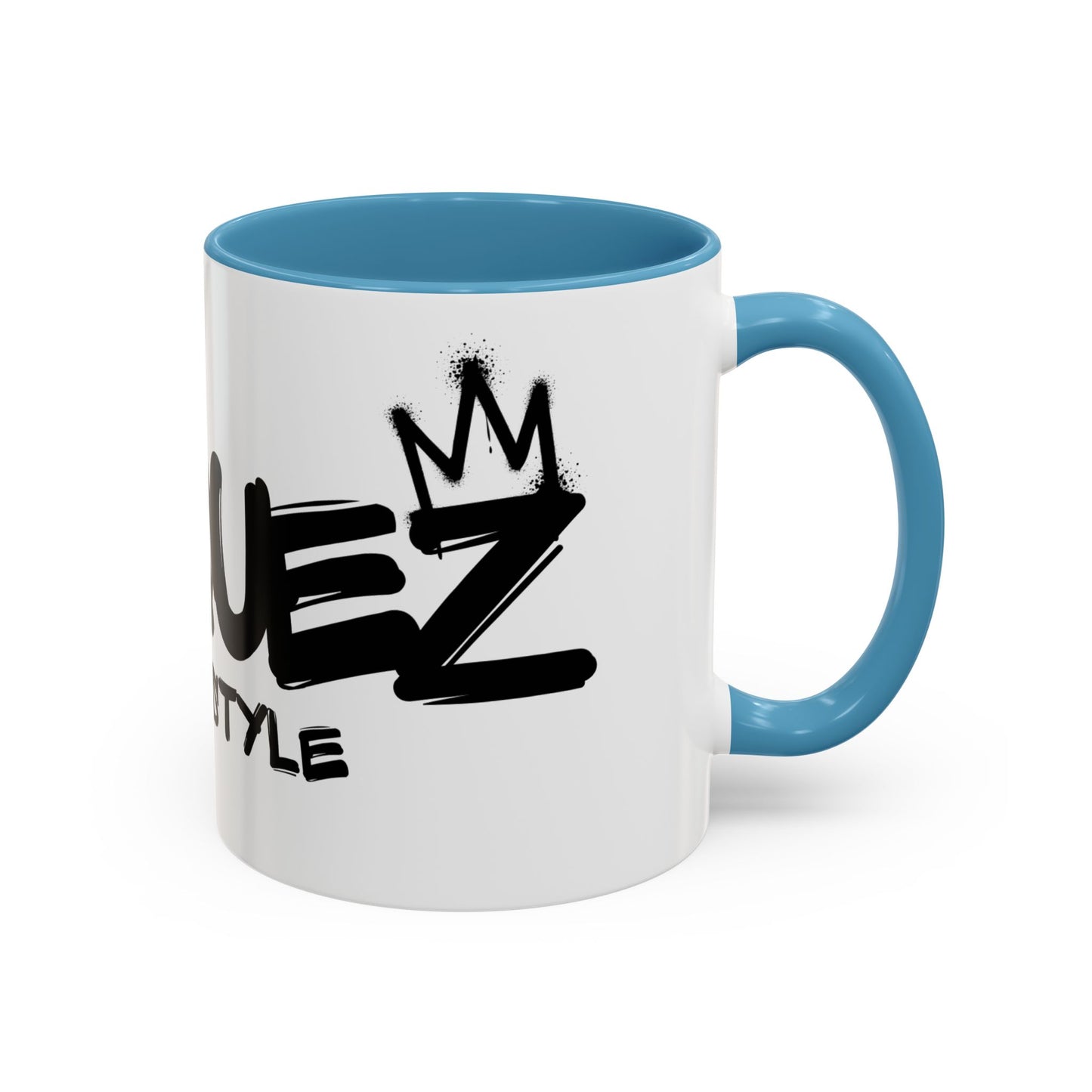 Graffiti Style Accent Coffee Mug - Urban Art for Coffee Lovers