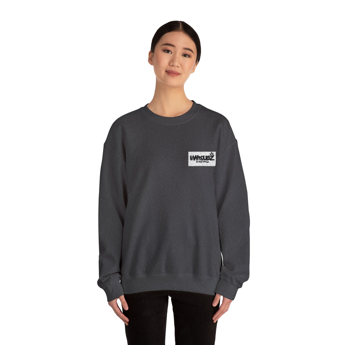 Cozy Unisex Crewneck Sweatshirt with Pocket Design