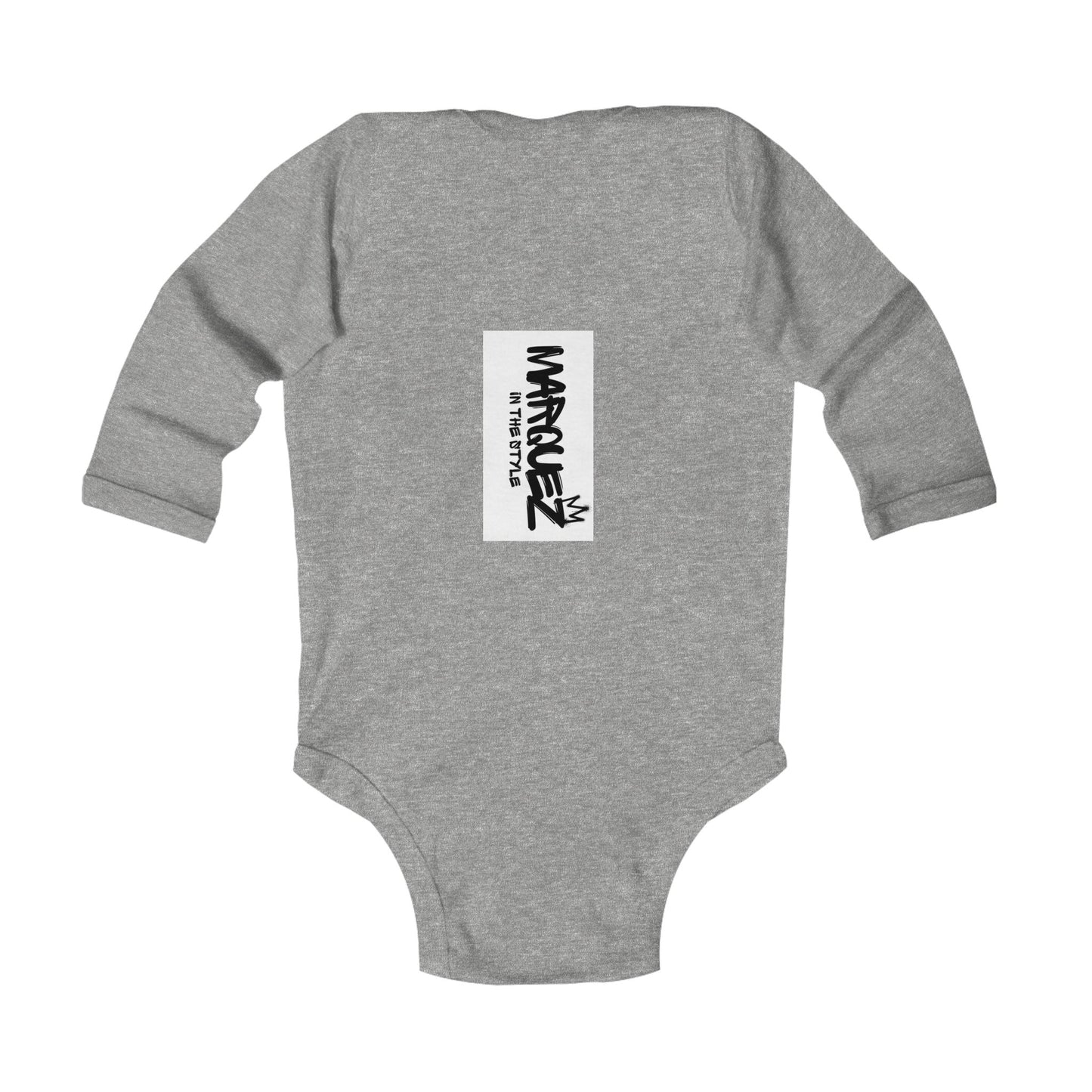 Body de bebé con estilo - "Márquez con estilo" - Conjunto de manga larga para bebé a la moda