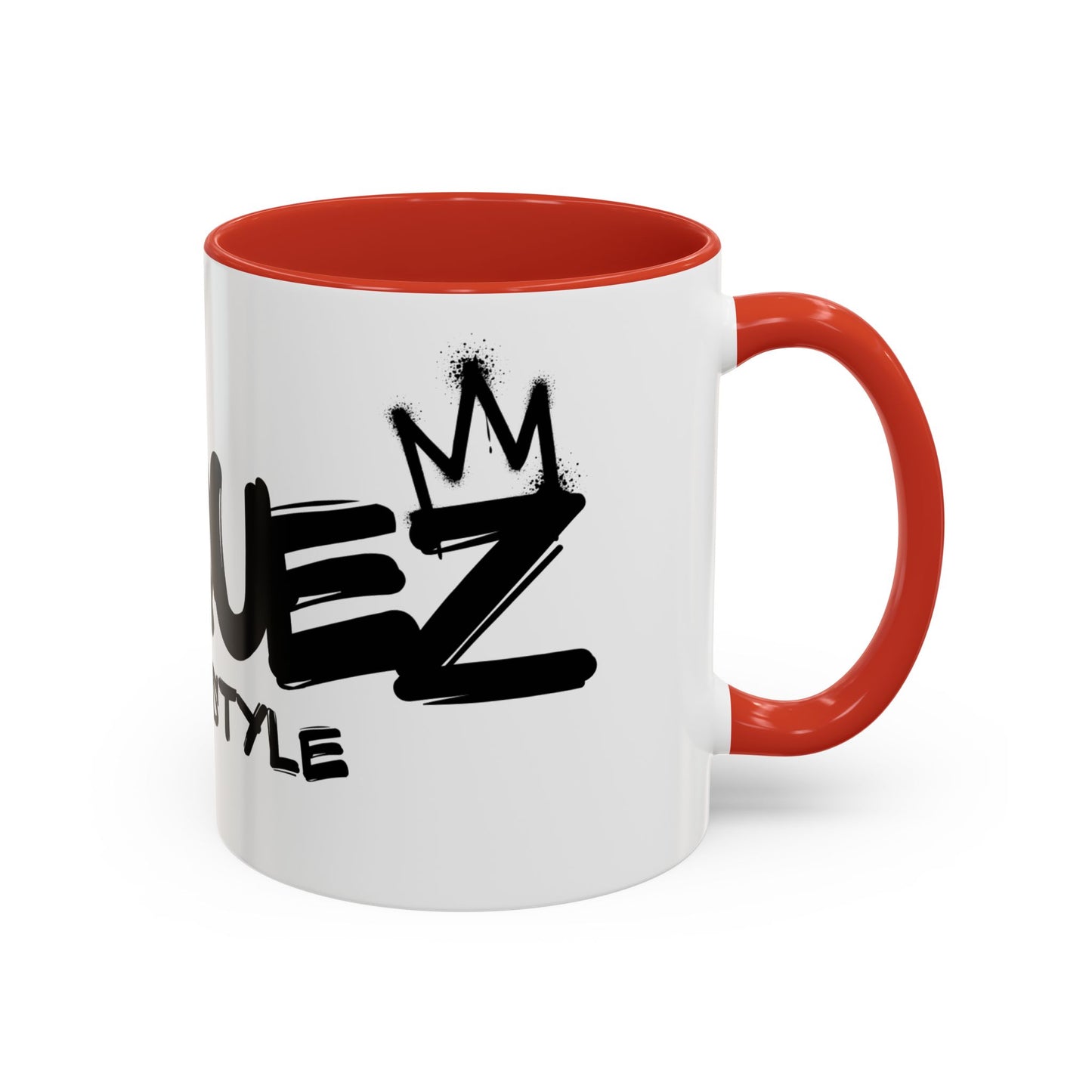 Graffiti Style Accent Coffee Mug - Urban Art for Coffee Lovers