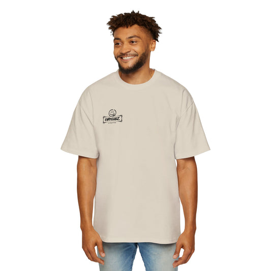 Camiseta extragrande y pesada para hombre con gráfico de Márquez - Ropa informal