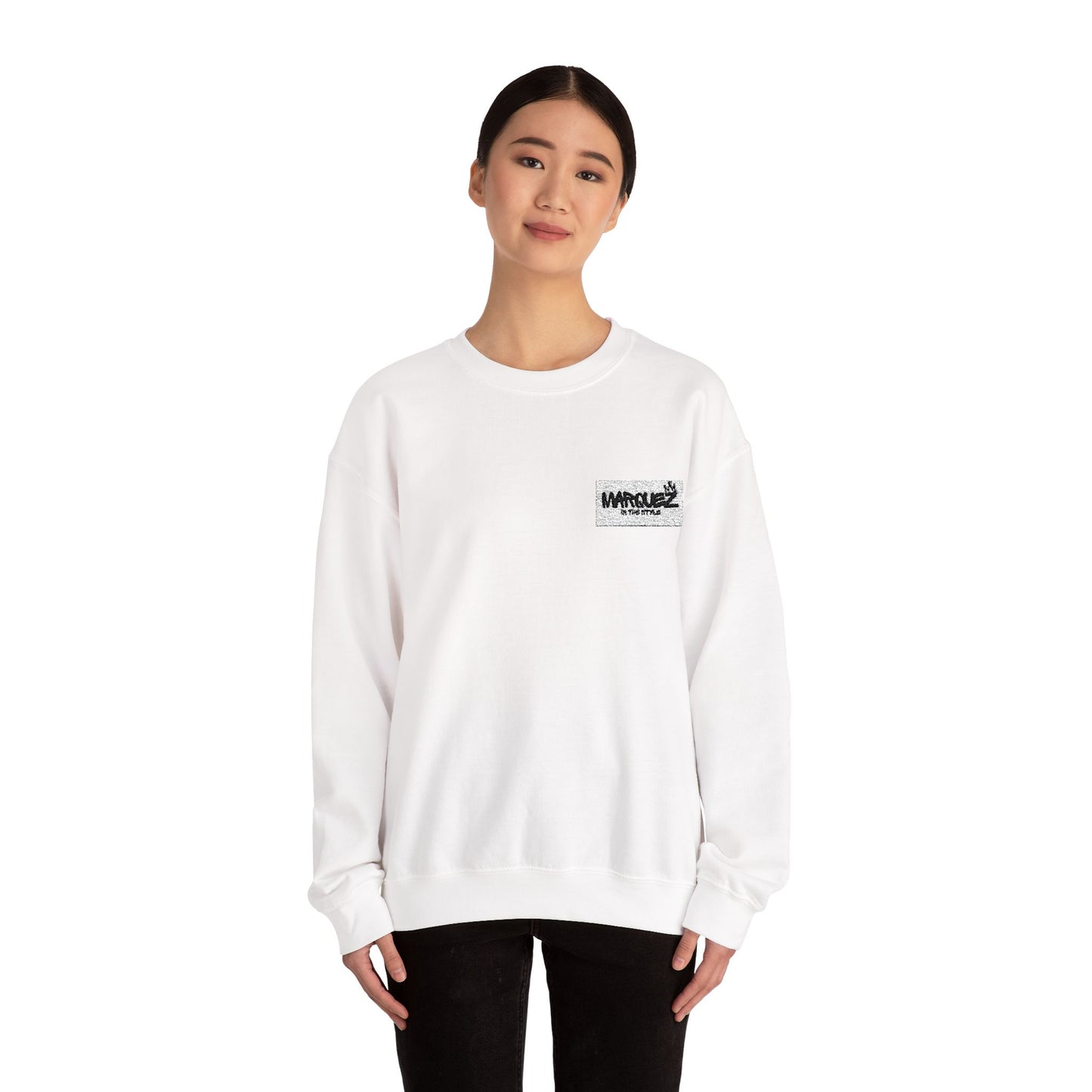 Cozy Unisex Crewneck Sweatshirt with Pocket Design
