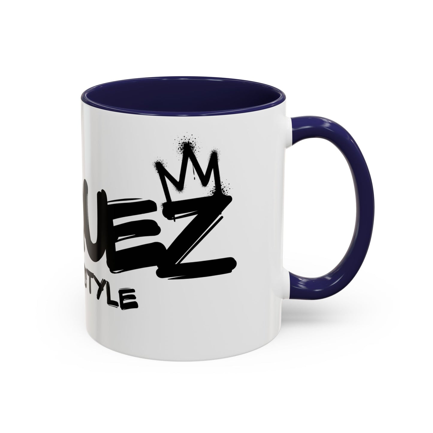 Graffiti Style Accent Coffee Mug - Urban Art for Coffee Lovers