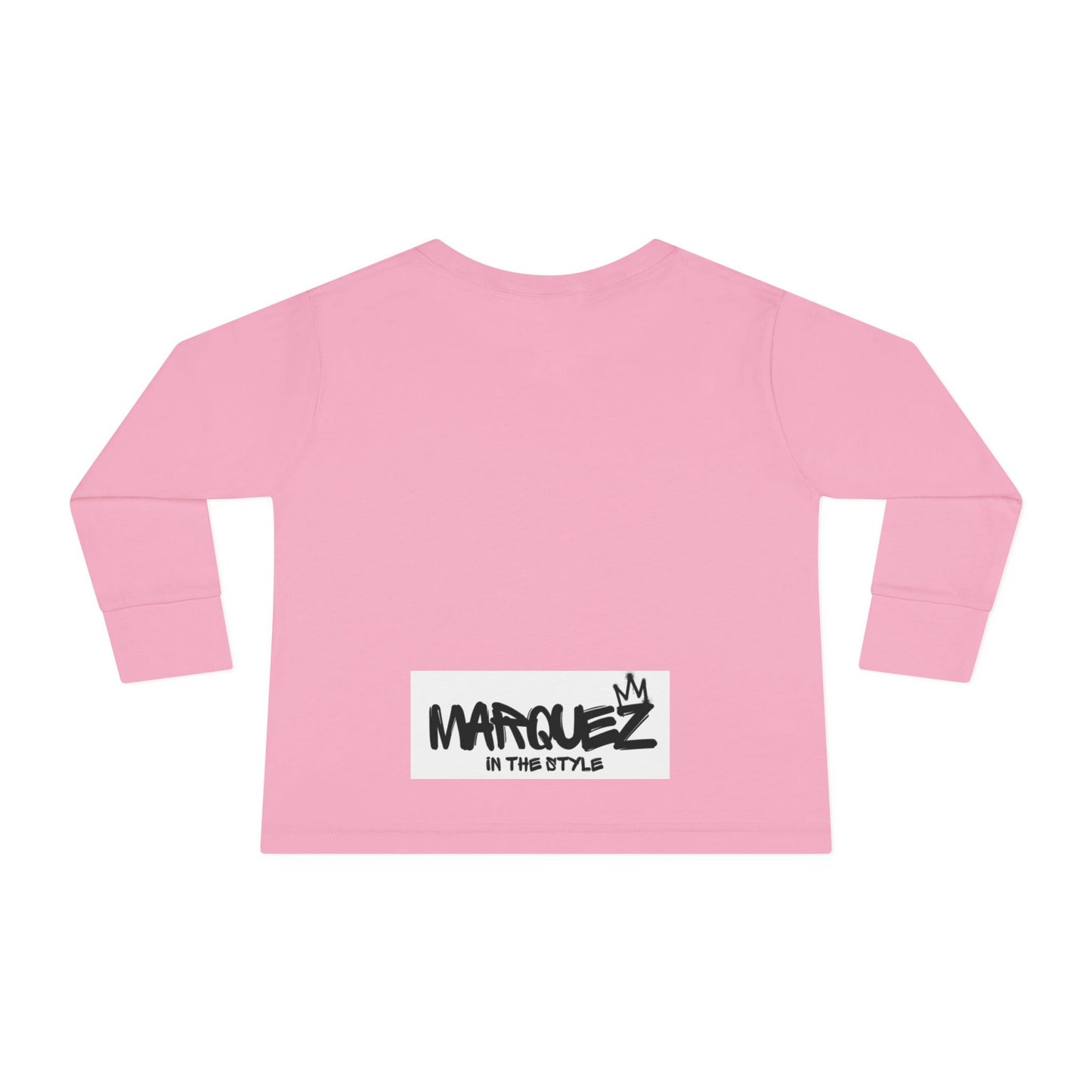 Cool Toddler Long Sleeve Tee - "Marquez In This Style"