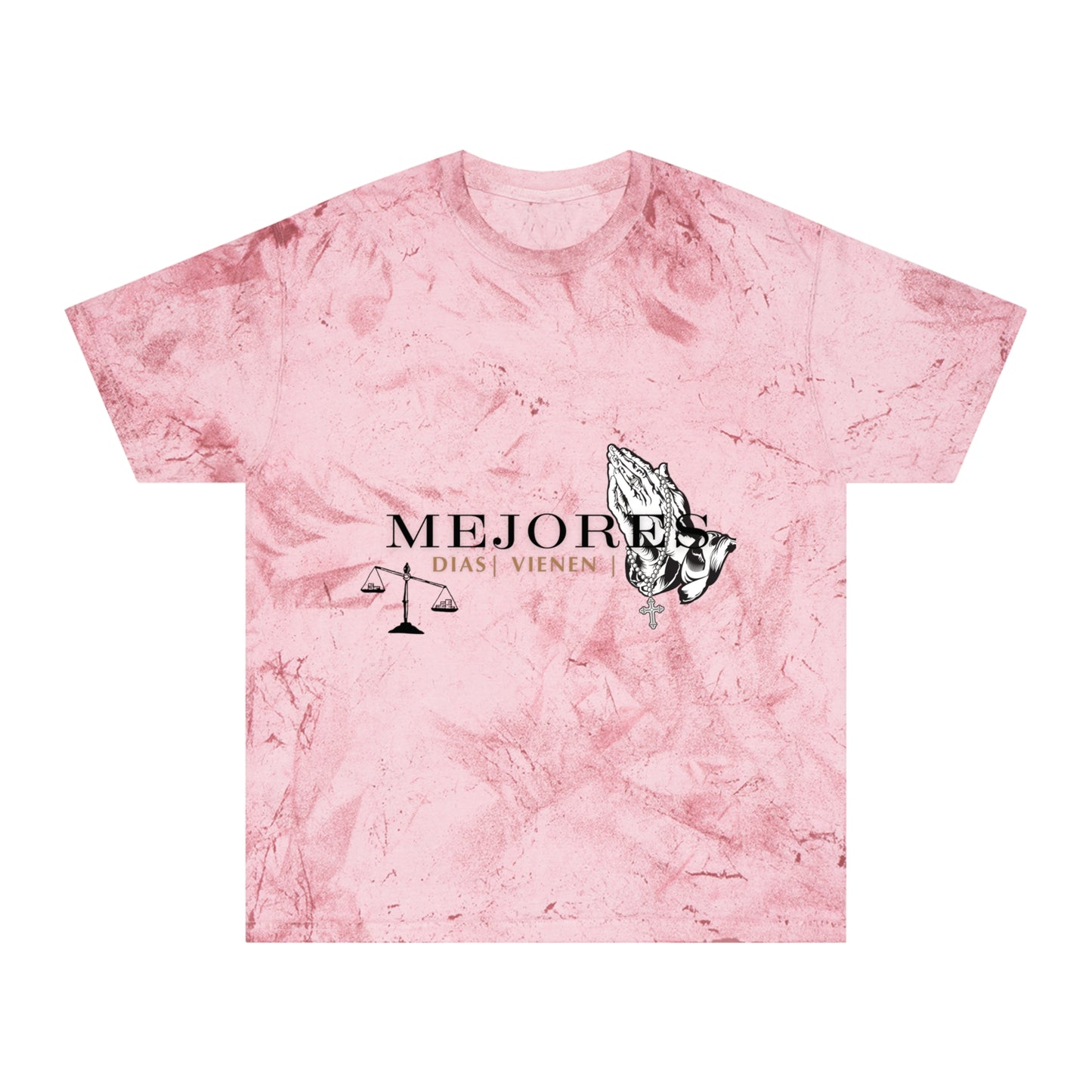 Camiseta unisex Color Blast - Diseño artístico con MEJORE y MARQUEZ