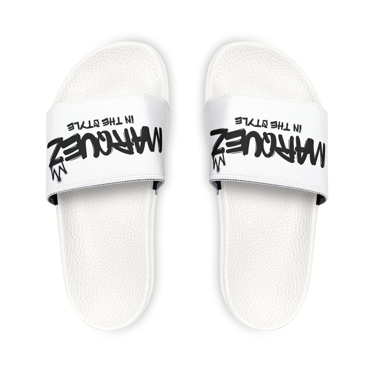 Sandalias modernas con tiras extraíbles y un diseño gráfico llamativo