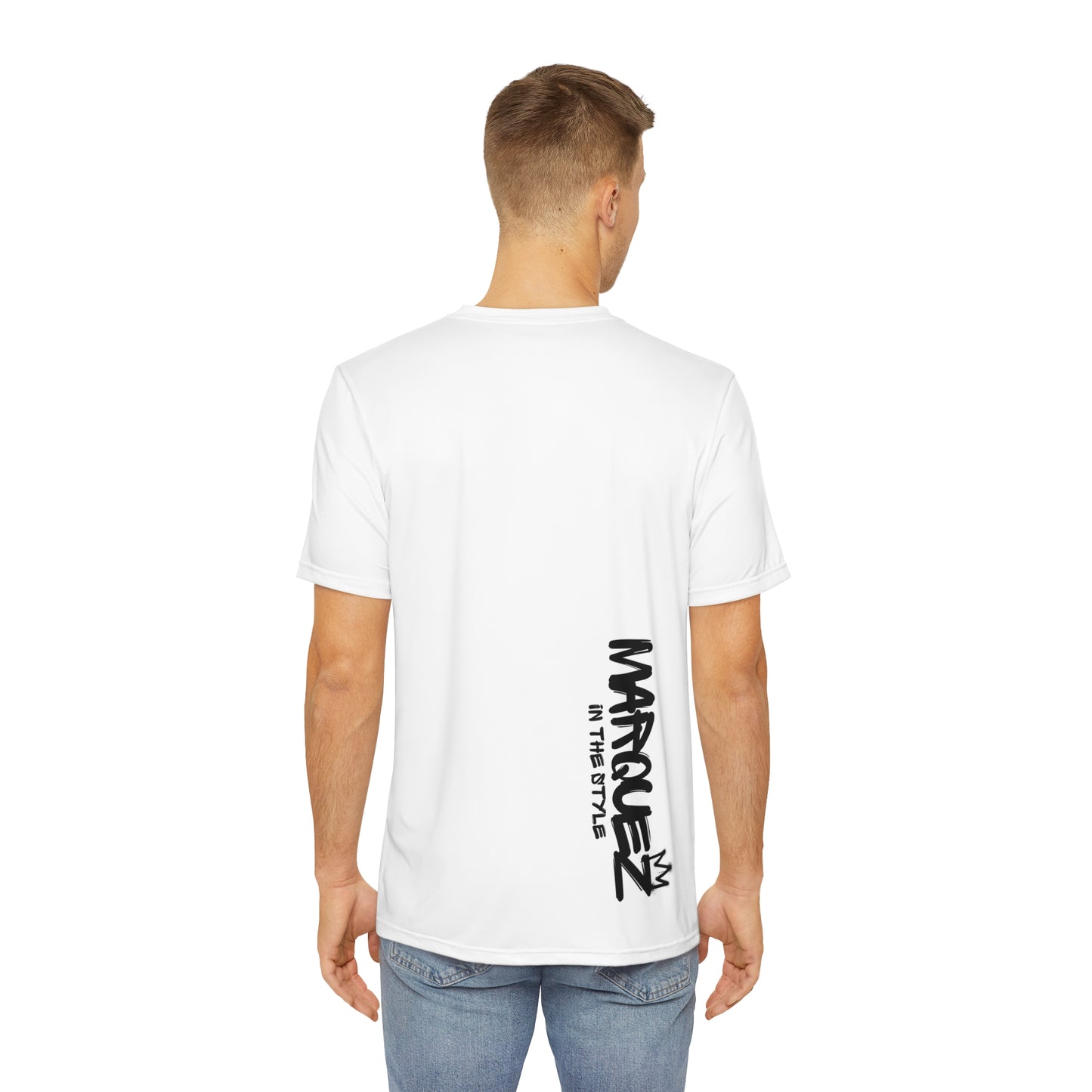 Stylish Men's Polyester Tee - Marquez Design