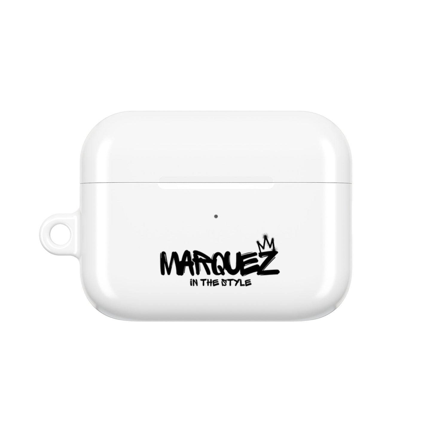 Estuche elegante para AirPods - Marquez con estilo - Accesorio tecnológico de moda