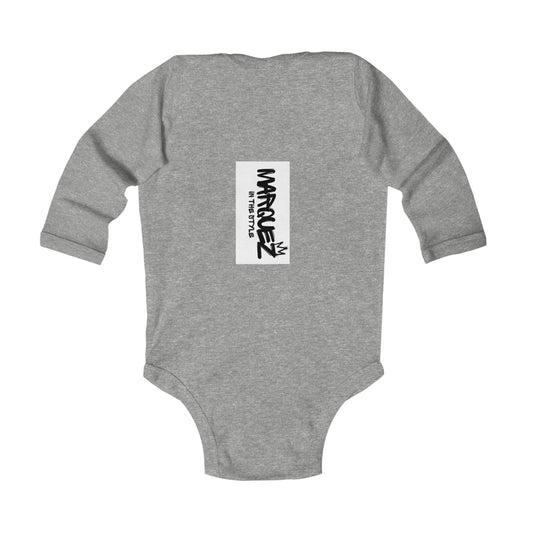 Body de bebé con estilo - "Márquez con estilo" - Conjunto de manga larga para bebé a la moda