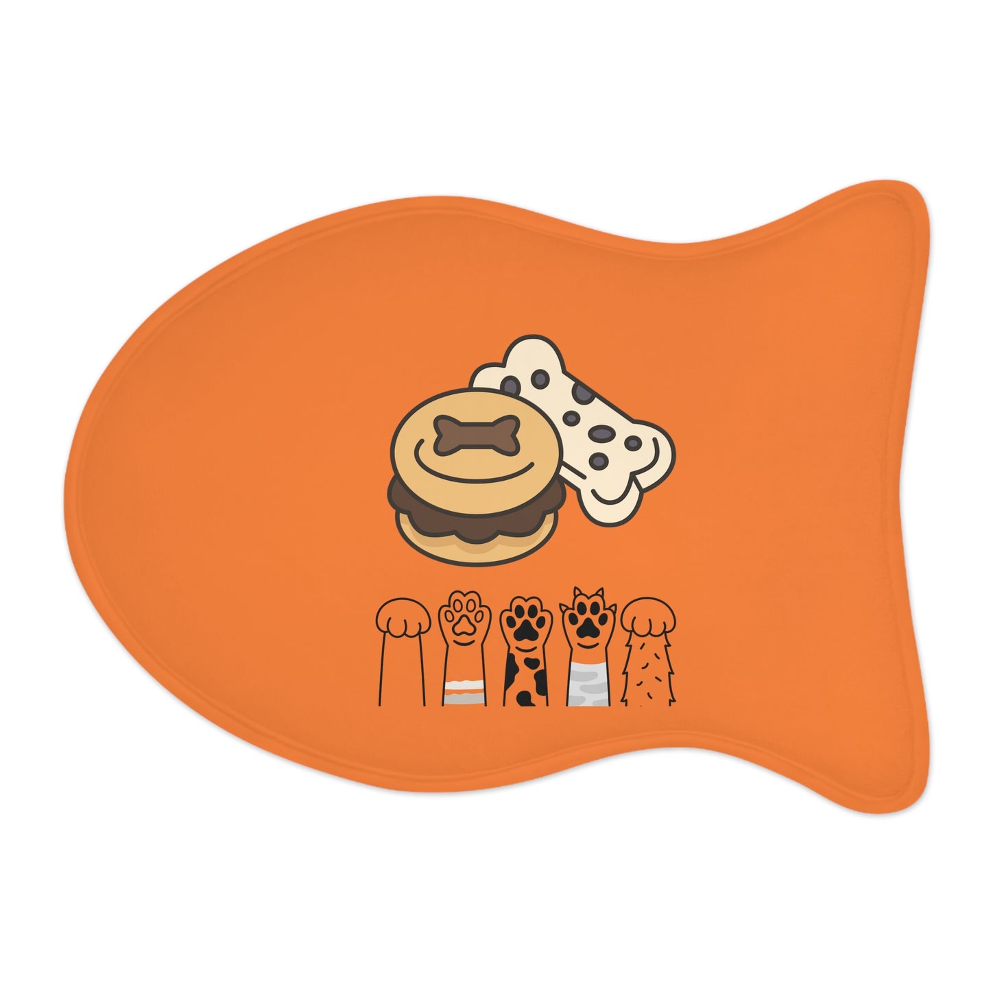 Tapetes para alimentación de mascotas