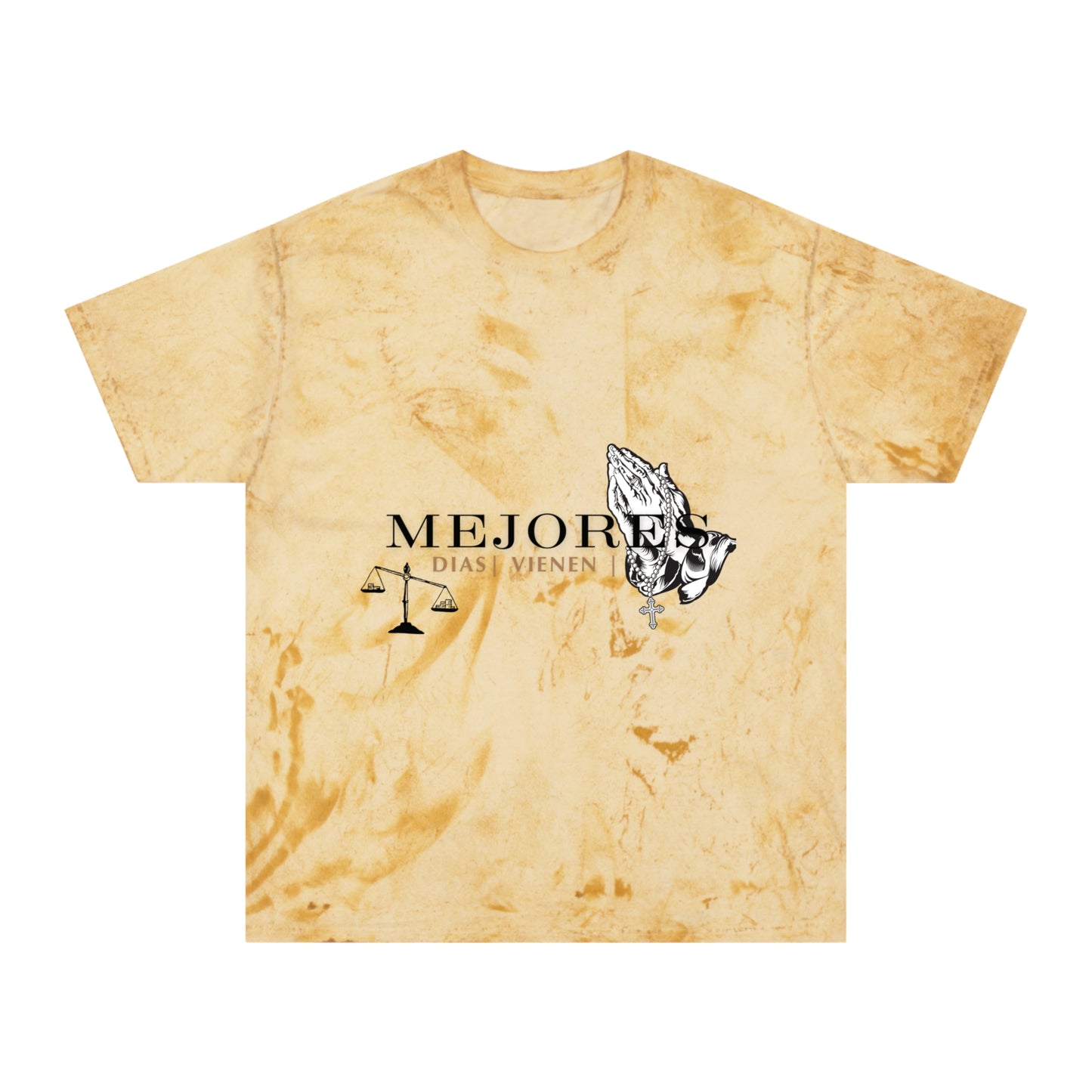 Camiseta unisex Color Blast - Diseño artístico con MEJORE y MARQUEZ