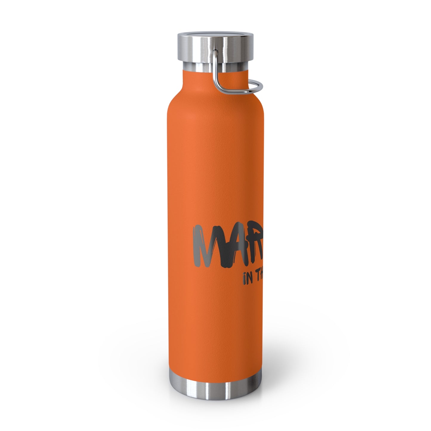 Elegante botella de agua térmica: taza de viaje de 22 oz con diseños 'ARQUE' y 'MARQ'