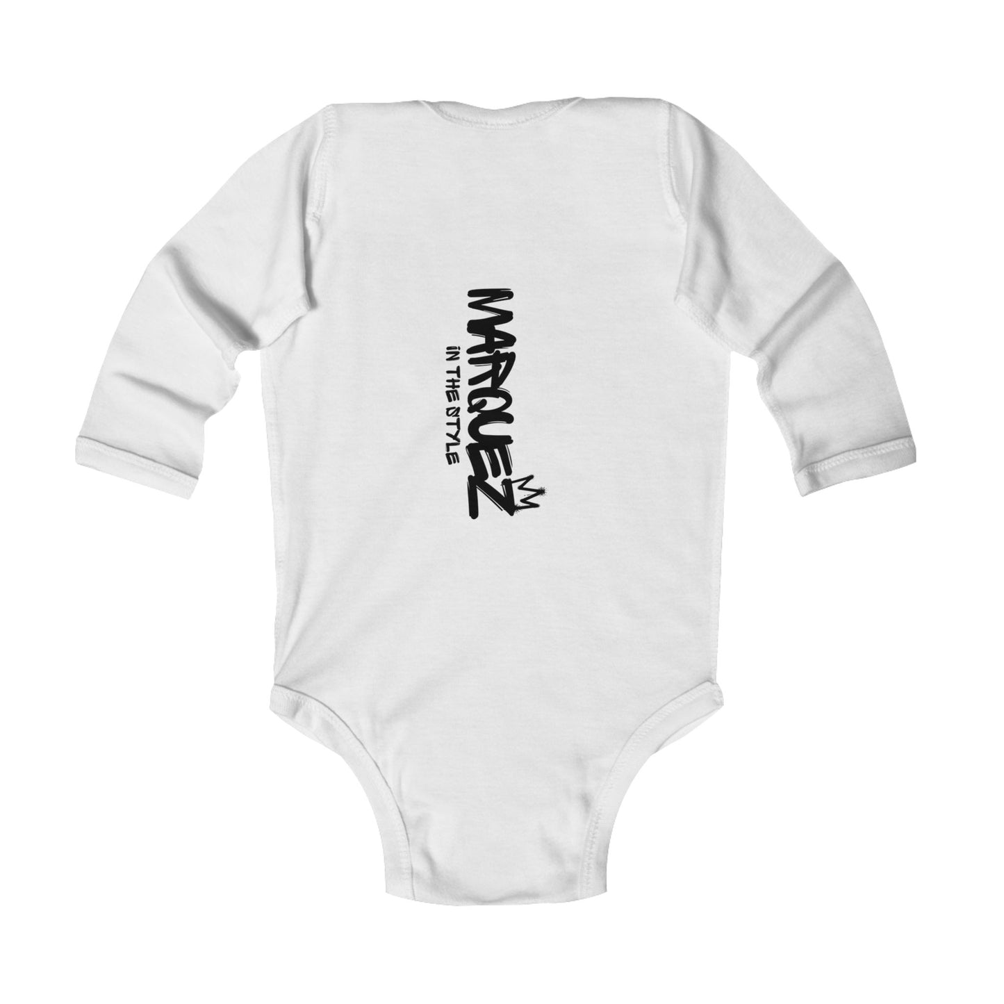 Body de bebé con estilo - "Márquez con estilo" - Conjunto de manga larga para bebé a la moda