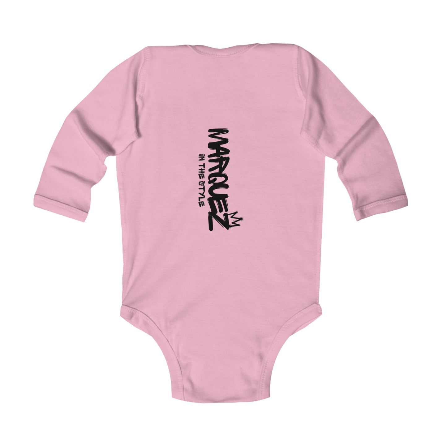 Body de bebé con estilo - "Márquez con estilo" - Conjunto de manga larga para bebé a la moda