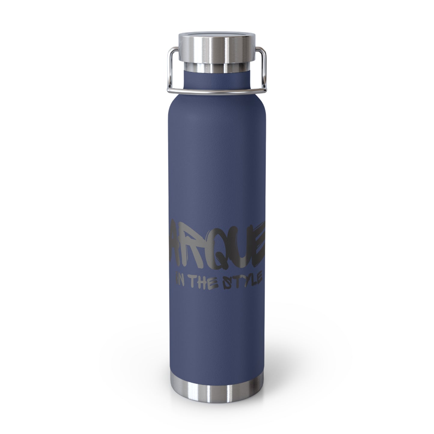 Elegante botella de agua térmica: taza de viaje de 22 oz con diseños 'ARQUE' y 'MARQ'