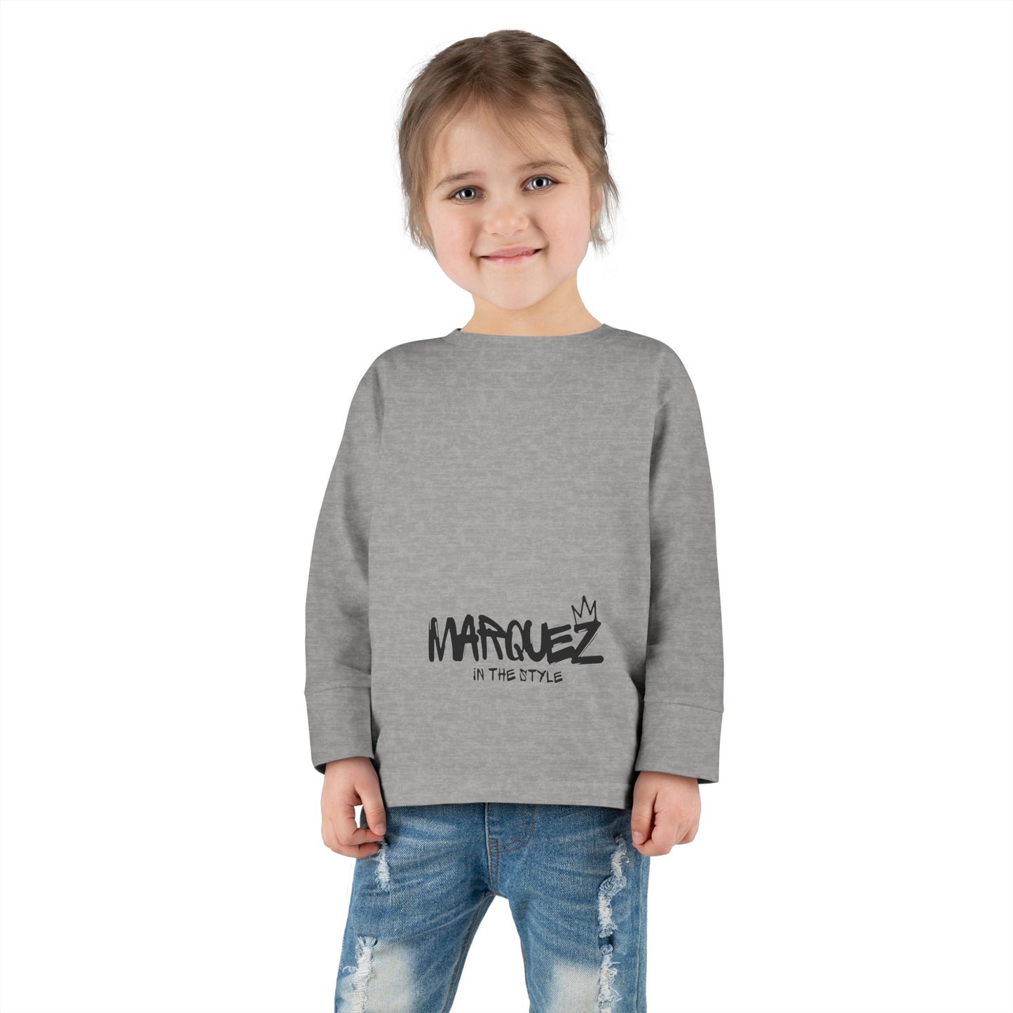 Camiseta de manga larga para niño - "Márquez con este estilo"