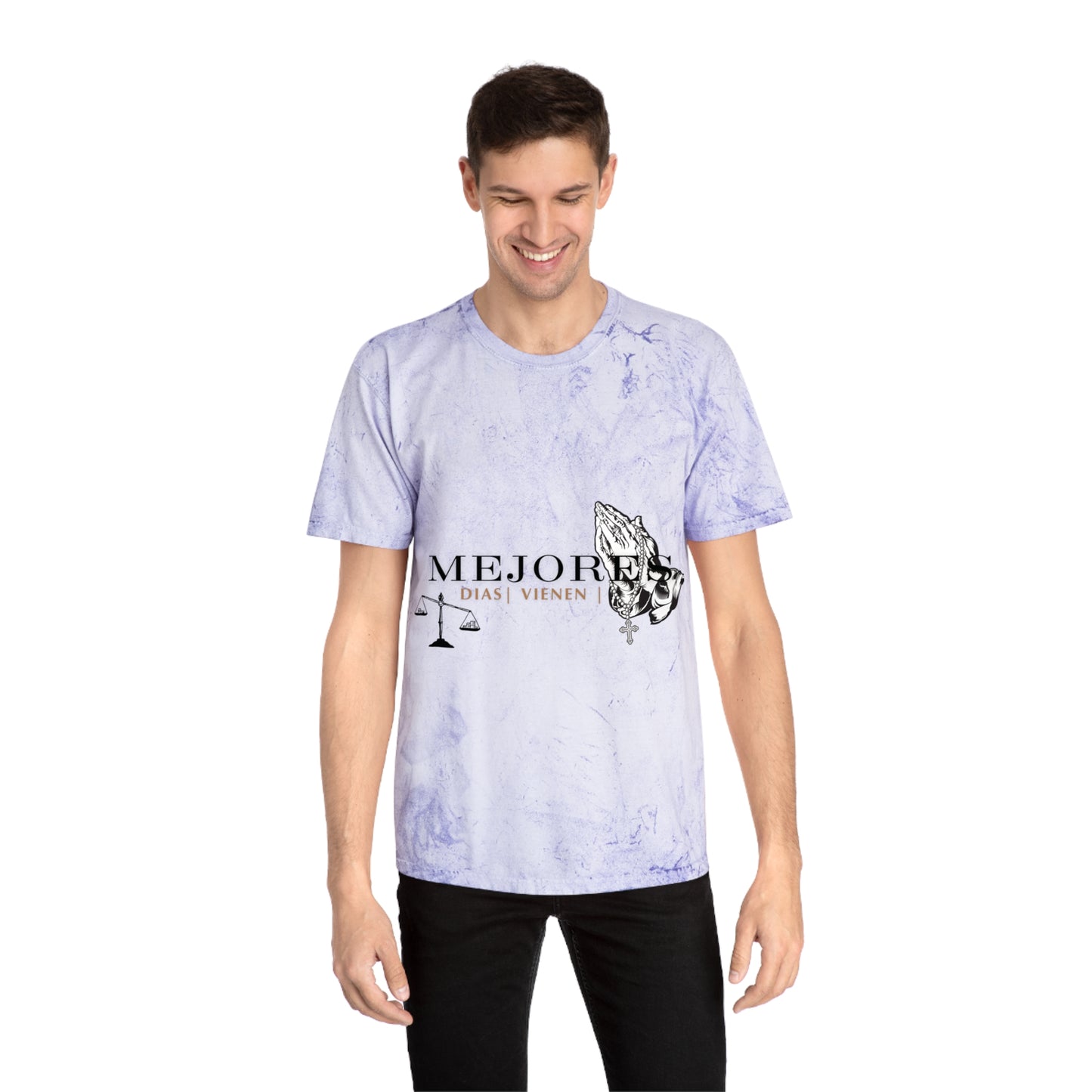 Camiseta unisex Color Blast - Diseño artístico con MEJORE y MARQUEZ