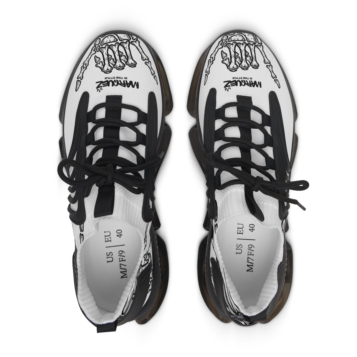 Zapatillas de malla modernas para mujer con diseño gráfico: perfectas para uso casual y un estilo de vida activo.